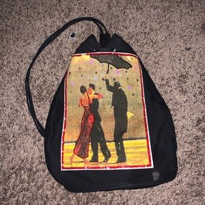 Embroidered Picture Backpack